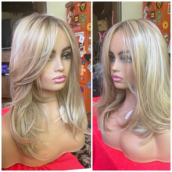 Born blonde baby! Ombre blonde wig